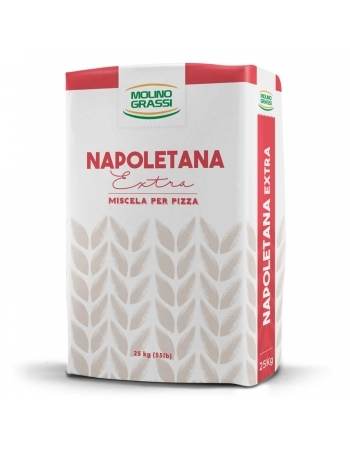 FARINHA NAPOLETANA EXTRA \"MOLINO GRASSI\" SC 25KG - IP (STI)