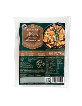 FIGADO DE PATO CONGELADO VILLA GERMANIA 750G(CX 12KG)P.FIXO