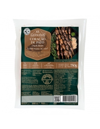 CORACAO DE PATO CONGELADO VILLA GERMANIA 750G(CX 12KG)P.FIXO VAREJO