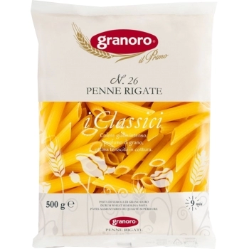 PENNE RIGATE GRANO DURO GRANORO 500G
