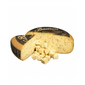 QUEIJO GOUDA MOSTARDA BASIRON 4,5KG