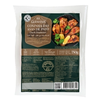 COXINHAS DAS ASAS PATO CONG VILLA GERMANIA 750G (CX 12KG)