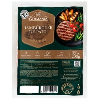 HAMBURGUER DE PATO CONG VILLA GERMANIA 200G (CX 5KG)