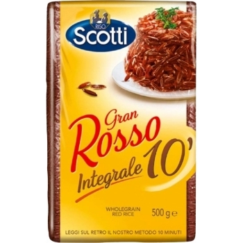 ARROZ VERMELHO GRANROSSO SCOTTI A VÁCUO 500G