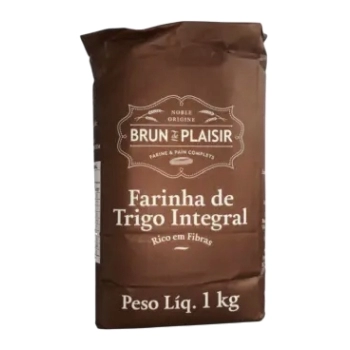 FARINHA DE TRIGO INTEGRAL BRUN DE PLAISIR T150 1KG