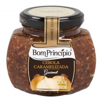 GELEIA DE CEBOLA CARAMELIZADO DEFUMADO BOM PRINCÍPIO 250G