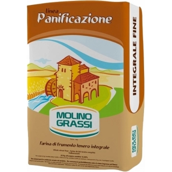 FARINHA INTEGRAL GROSSA MOLINO GRASSI SC 5KG