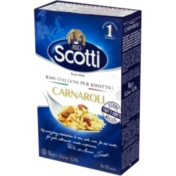ARROZ CARNAROLI SCOTTI A VÁCUO 1KG