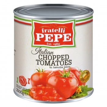 TOMATE ITALIANO PELADO EM CUBOS FRATELLI PEPE LT2,50KG VENDA ESPECIAL
