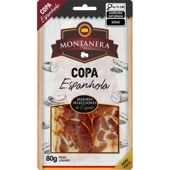 COPA ESPANHOLA FATIADA MONTANERA 80G