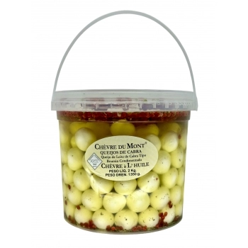 QUEIJO CHEVRE A LHUILE COM ERVAS CHEVRE DU MONTE BD 1.350KG DRE