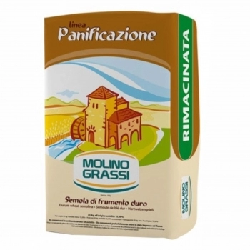 FARINHA SEMOLA RIMACINATA PAO\"MOLINO GRASSI\"SC 1KG RETAIL