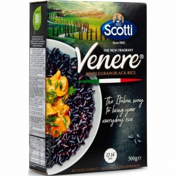 ARROZ NEGRO VENERE SCOTTI A VÁCUO 500G
