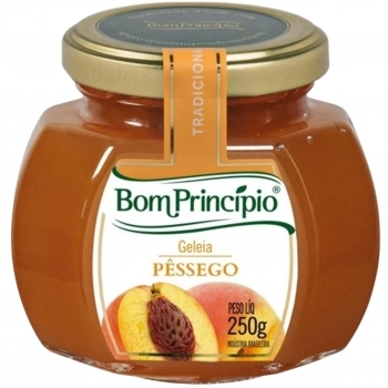 GELEIA DE PESSEGO BOM PRINCIPIO 250G