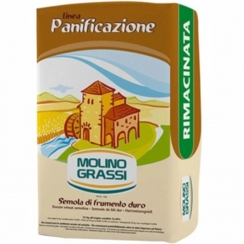 FARINHA SEMOLA RIMACINATA MOLINO GRASSI SC 5KG - IP STI