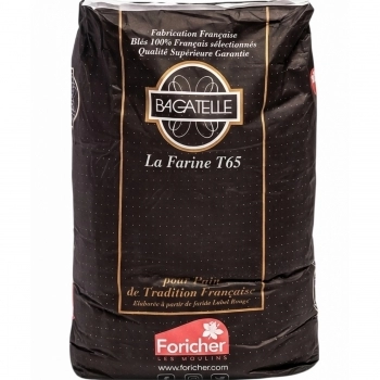 FARINHA DE TRIGO BAGATELLE T65 FORICHER SC 25KG