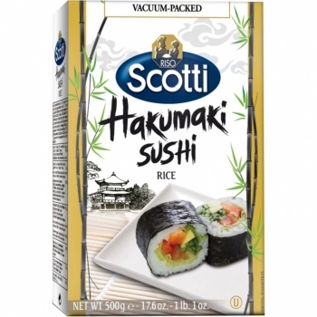 ARROZ HAKUMAKI SUSHI SCOTTI VACUO 500G