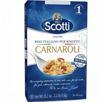 ARROZ CARNAROLI SCOTTI A VÁCUO 1KG