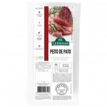PATO PEITO MAGRET CONG. VILLA GERMANIA 300G UP(1UND +300G) P.VAR