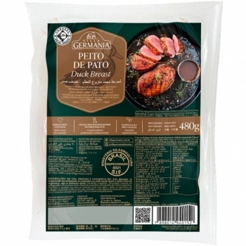 PEITO DE PATO MAGRET VILLA GERMANIA 480G (2UND ±240G)(CX 3,84KG)P.FIXO