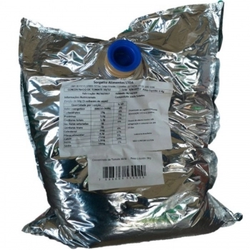 POLPA DE TOMATE CONCENTRADO 30/32 BRIX SORGATTO BAG 6KG