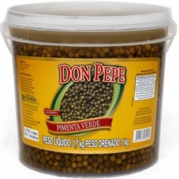 PIMENTA DO REINO VERDE EM CONSERVA DON PEPE BD 1,020 KG