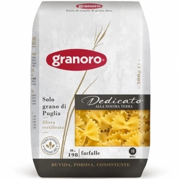 FARFALLE BRONZO GRANO DURO GRANORO 500G