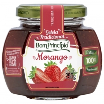 GELEIA DE MORANGO BOM PRINCÍPIO 250G