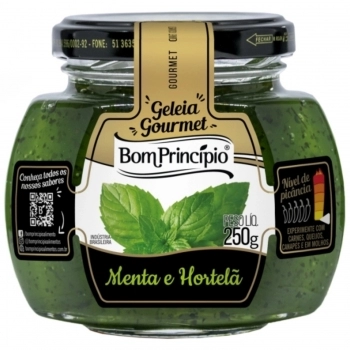 GELEIA DE MENTA E HORTELA BOM PRINCIPIO 250G