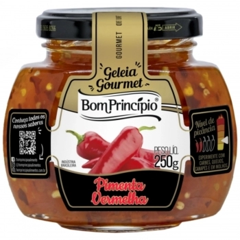 GELEIA PIMENTA VERMELHA BOM PRINCIPIO 250G