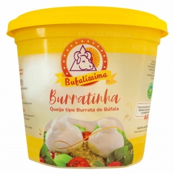 QUEIJO BURRATA MINI BUFALISSIMA 120G (2X 60G) - (45D)