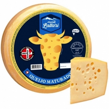 QJ GRUYERE MATURADO MONTI LATTARI 1/4 PC 3KG (F)