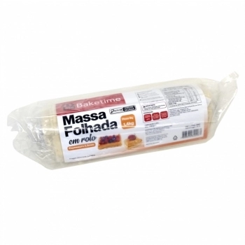 MASSA FOLHADA ROLO BAKETIME 1.4KG (2.5MM)