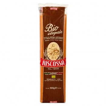 SPAGHETTI INTEGRAL GRANO DURO RISCOSSA 500G