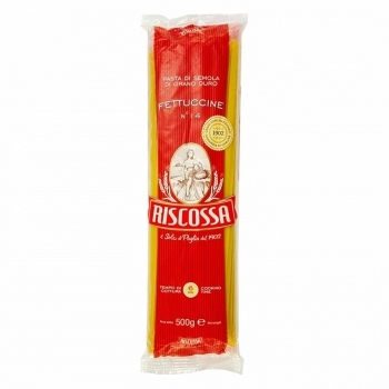 Massa Fettuccine Grano Duro Riscossa 500g