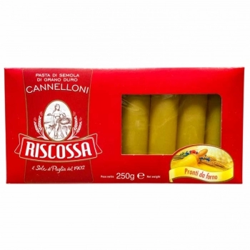 CANNELLONI GRANO DURO RISCOSSA 250G