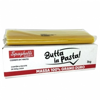 MA SPAGHETTI GRANO DURO \"BUTTA LA PASTA\" 3KG (6X500G)
