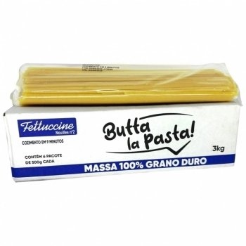MA FETTUCCINE GRANO DURO \"BUTTA LA PASTA\" 3KG (6X500G)