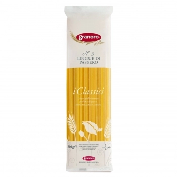 LINGUINE LINGUE DI PASSERO GRANO DURO GRANORO 500G