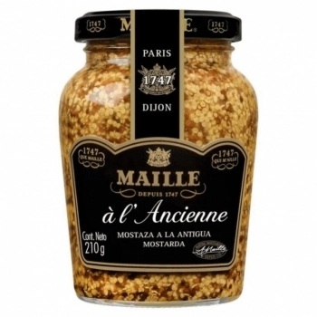 Mostarda em Grãos com Vinho Branco Maille Vidro 210g