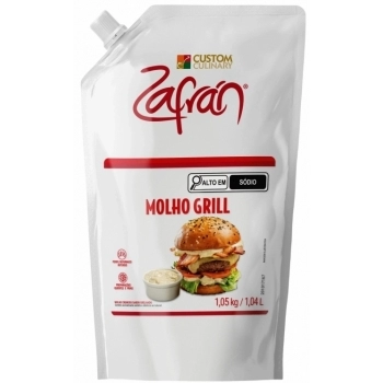 MOLHO GRILL - BASE MAIONESE DEFUMADA ZAFRAN BAG 1,05KG