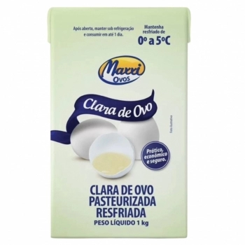 CLARA DE OVO INTEGRAL PASTEURIZADO MAXXI 1KG