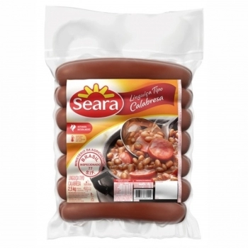 LINGUICA CALABRESA INTEIRA SEARA 2,5KG