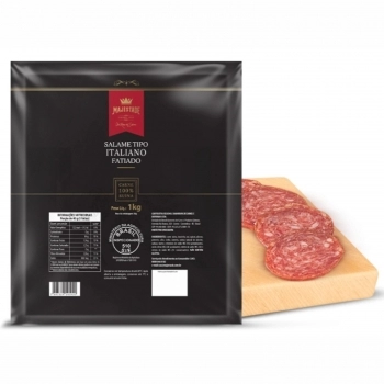 SALAME TIPO ITALIANO FATIADO MAJESTADE 1KG
