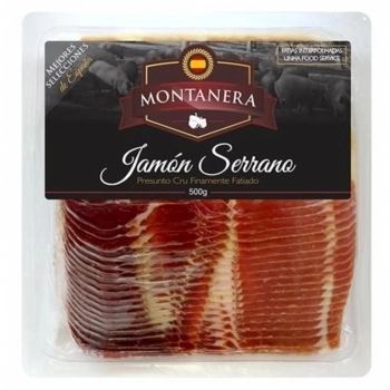PRESUNTO CRU SERRANO FATIADO MONTANERA 500G