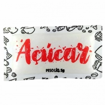 ACUCAR BRANCO REFINADO SACHET 5G (CX 1000UND)