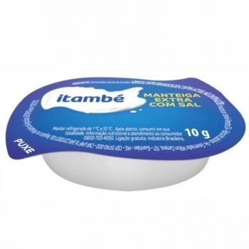 MANTEIGA C/SAL ITAMBE BLISTER 10G CX 192UND