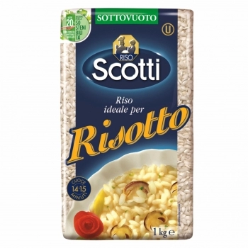 ARROZ RISOTO SCOTTI VACUO 1KG