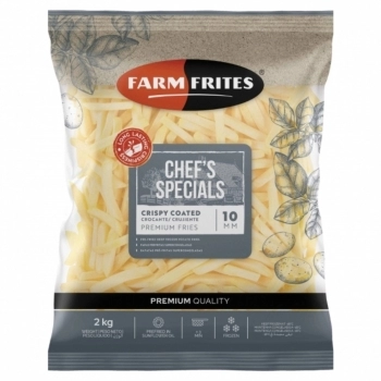 BATATA PRE-FRITA 10MM CRISPCOAT PREMIUM FARM FRITES 2KG