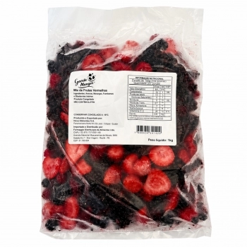 MIX FRUTAS VERMELHAS IQF GARDE MANGER 1KG